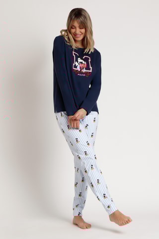 Pyjama Mickey Disney - Bleu marine