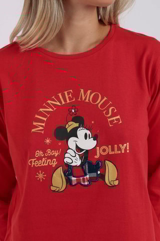Pyjama Minnie Disney - Rouge