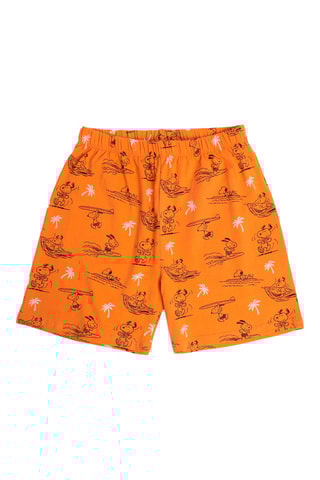 Pyjama Snoopy et les Peanuts - Orange