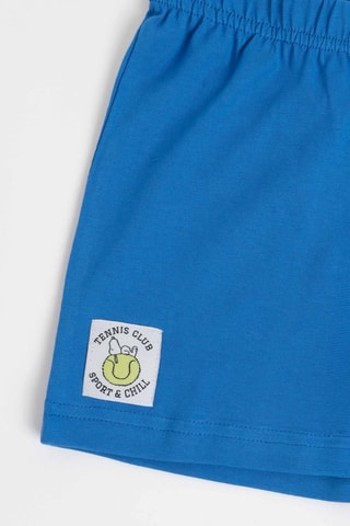 Pyjama Snoopy et les Peanuts - Bleu électrique