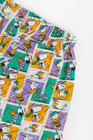 Pyjama Snoopy et les Peanuts - Vert