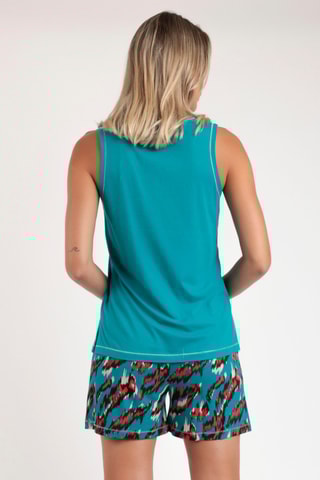 Pyjama - Bleu canard