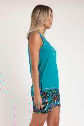 Pyjama - Bleu canard