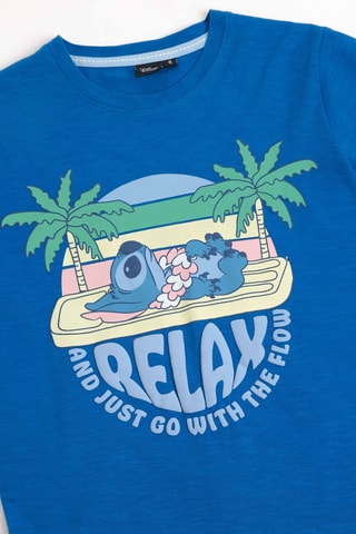 Pyjama Stitch Lilo et Stitch Disney - Bleu roi