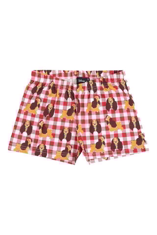 Pyjama Lady La Belle et le Clochard Disney - Rouge