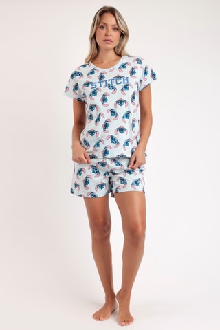 Pyjama Stitch Lilo et Stitch Disney - Bleu roi