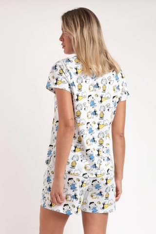 Pyjama Snoopy et les Peanuts - Blanc