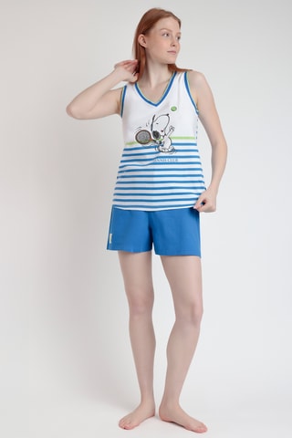 Pyjama Snoopy Snoopy et les Peanuts - Bleu clair