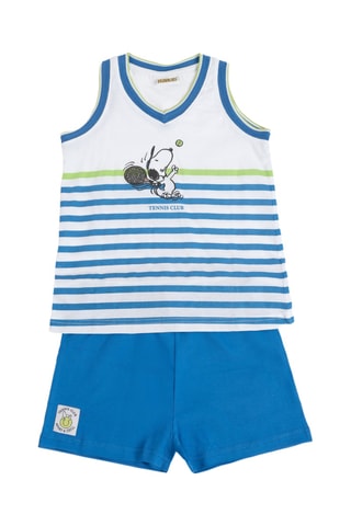 Pyjama Snoopy Snoopy et les Peanuts - Bleu clair