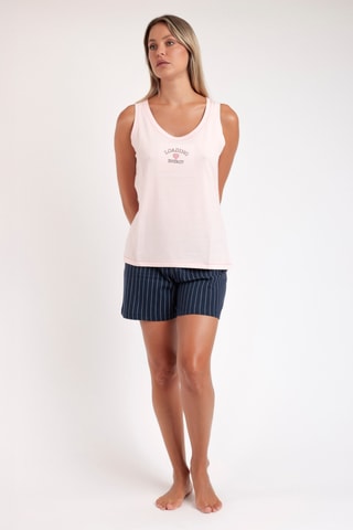 Pyjama - Rose et bleu marine