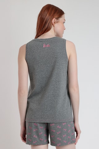 Pyjama Barbie - Gris foncé chiné