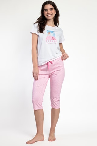 Pyjama Barbie - Blanc et rose
