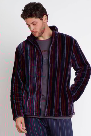 Veste - Bleu marine et rouge