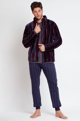 Veste - Bleu marine et rouge