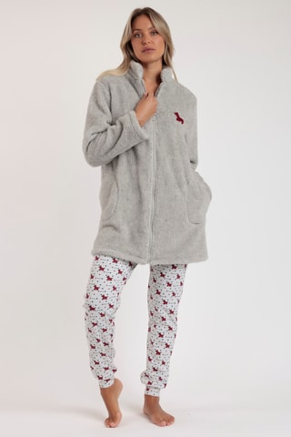 Peignoir - Gris clair