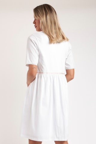 Robe trompe-l’œil - Blanc