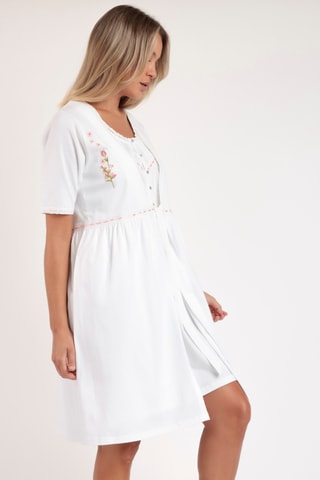 Robe trompe-l’œil - Blanc