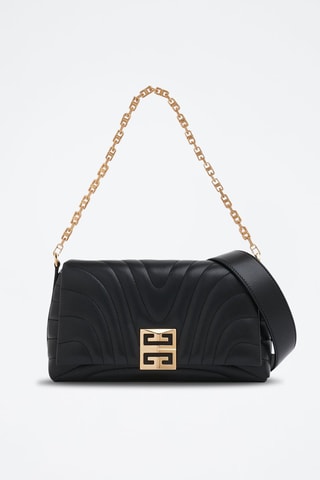 Sac porté épaule en cuir 4G - Noir - Givenchy