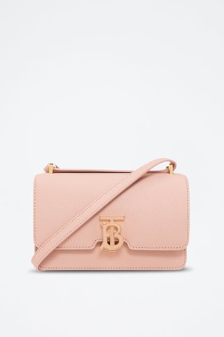 Sac bandoulière en cuir - Rose - Burberry