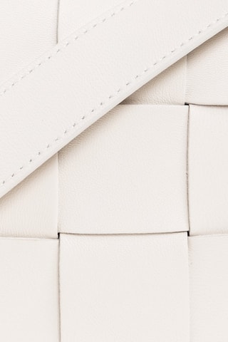 Sac bandoulière en cuir Cassette Small - Blanc - Bottega Veneta