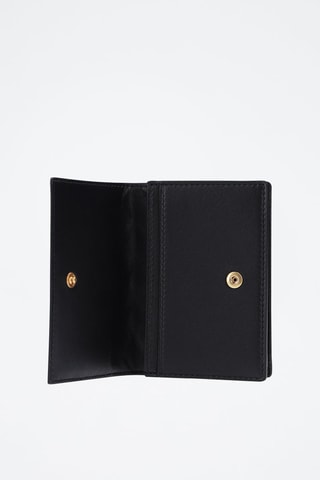 Portefeuille en cuir Intrecciato - Noir - Bottega Veneta