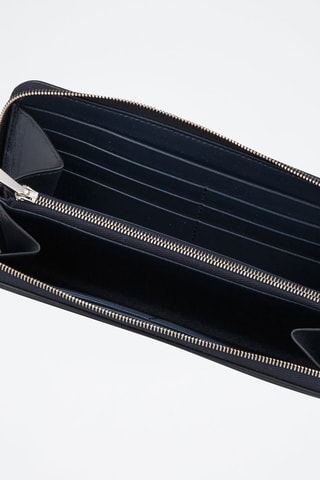 Compagnon en cuir de veau - Bleu marine - Céline