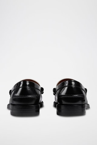 Mocassins en cuir - Noir et blanc - Gucci