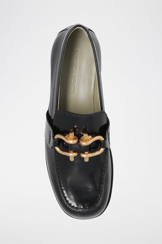 Mocassins en cuir Mocassini Monsieur - Noir - Bottega Veneta