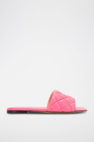 Mule en cuir - Rose - Bottega Veneta