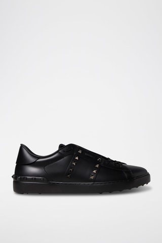 Sneakers en cuir Rockstud Untitled - Noir - Valentino