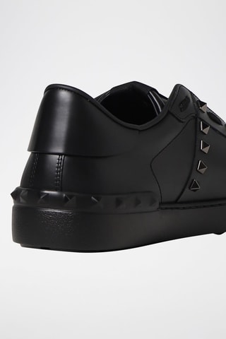 Sneakers en cuir Rockstud Untitled - Noir - Valentino