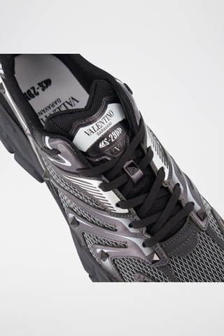 Sneakers en cuir MS-296 - Noir - Valentino
