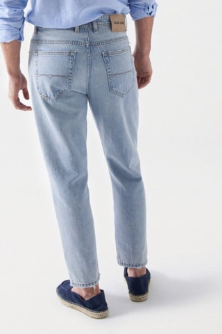 Jean tapered - Bleu