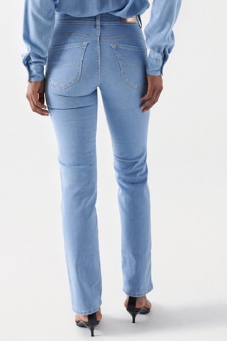 Jean push in - Bleu