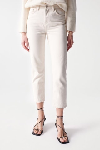 Jean casual - Blanc