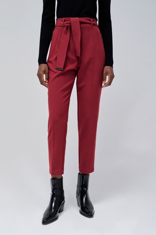 Chino slim - Rouge