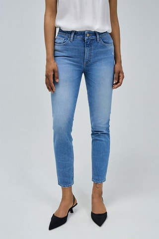 Jean push up - Bleu