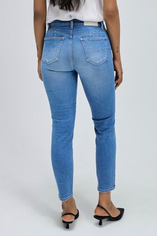 Jean push up - Bleu