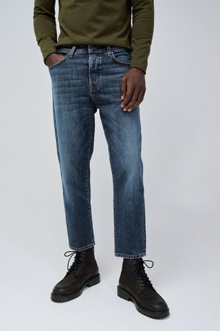 Jean tapered - Bleu