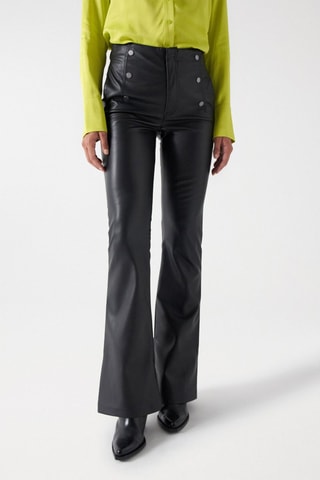 Pantalon flare - Noir