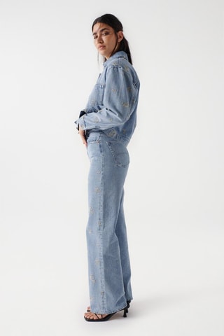 Veste en jean - Ciel