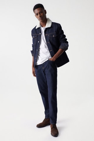 Veste regular - Bleu
