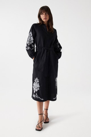 Robe midi - Noir