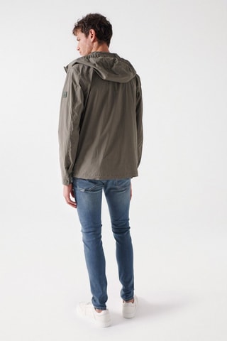 Veste à capuche - Kaki 
