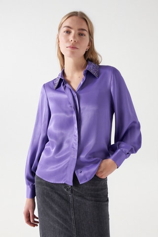 Chemisier relaxed - Violet