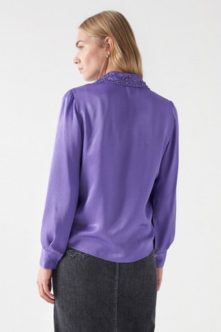 Chemisier relaxed - Violet
