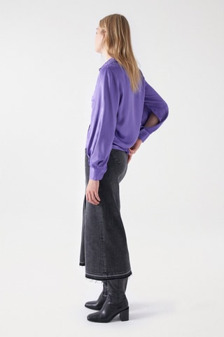 Chemisier relaxed - Violet