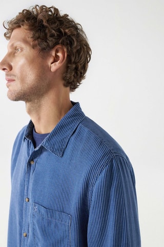 Chemise regular - Bleu