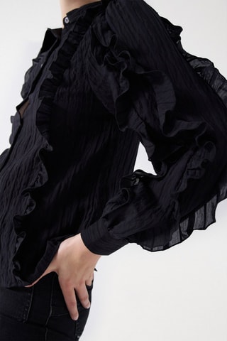 Chemise regular - Noir