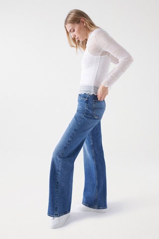 Blouse slim - Blanc